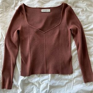 Abercrombie and Fitch soft AF collection long sleeve shirt. Size large.